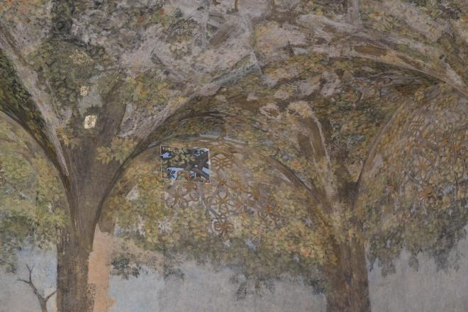 The vault of the Sala delle Asse, Sforza Castel, Milan.